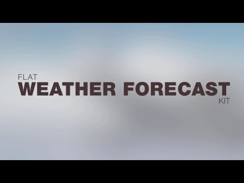 after effects weather template free download